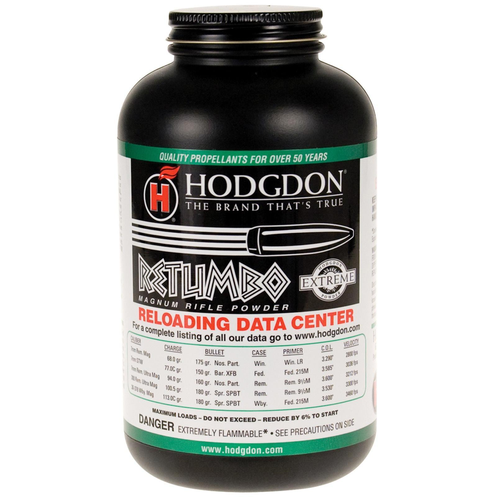 Hodgdon Powder Company Inc. Hodgdon Extreme Retumbo Rifle Powder 1 lbs