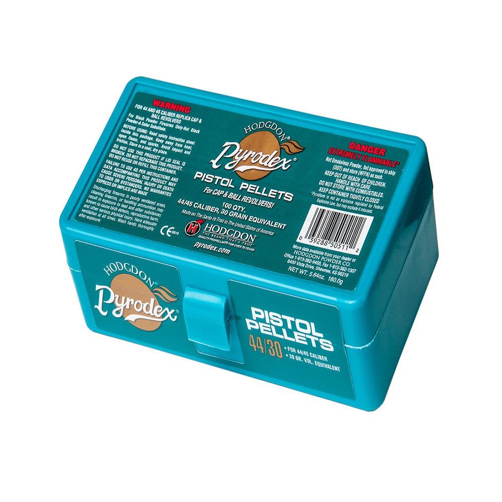 Hodgdon Powder Company Inc. Hodgdon Powder Pyrodex Revolver Pellets 30GR 44/45CAL 100BX
