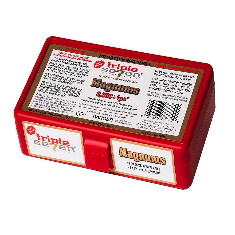 Hodgdon Powder Company Inc. Hodgdon Triple Seven Black Powder Substitute .50 cal Magnum Pellets - 50/ct