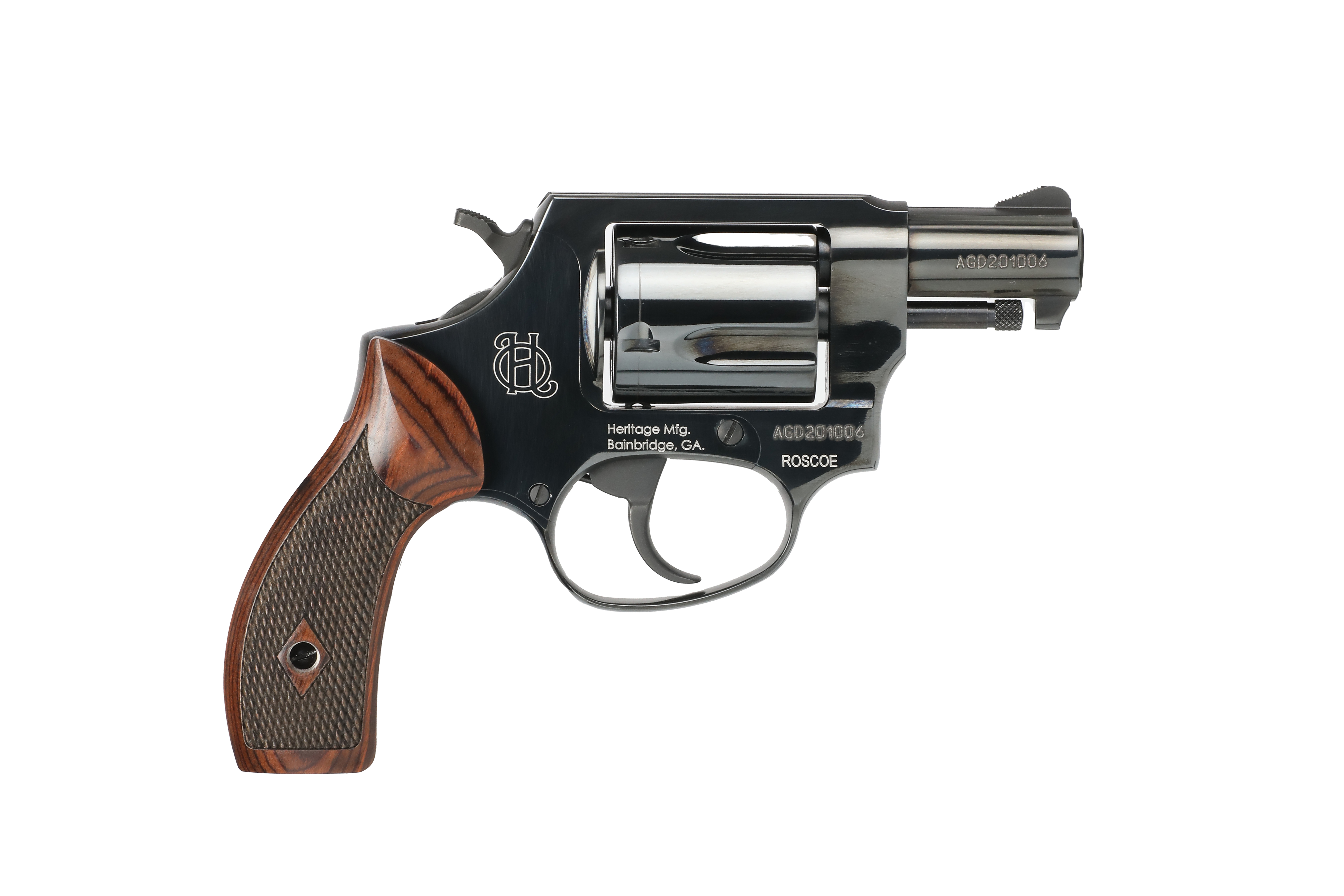 Heritage Manufacturing Heritage Roscoe 38SPL Bl/wd 2" 5RD Revolver