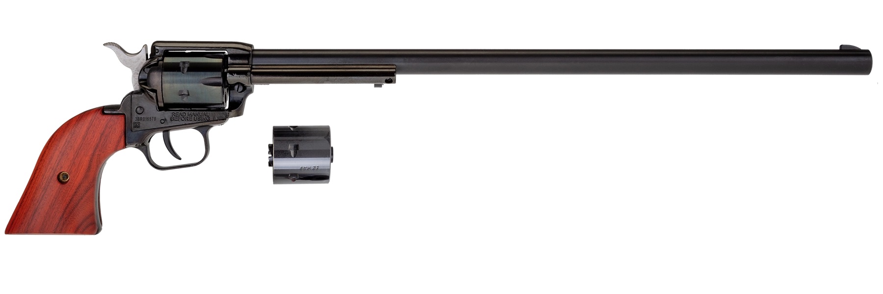 Heritage Manufacturing Heritage Rr 22LR/22MAG Blue 16" 6RD Fs Revolver