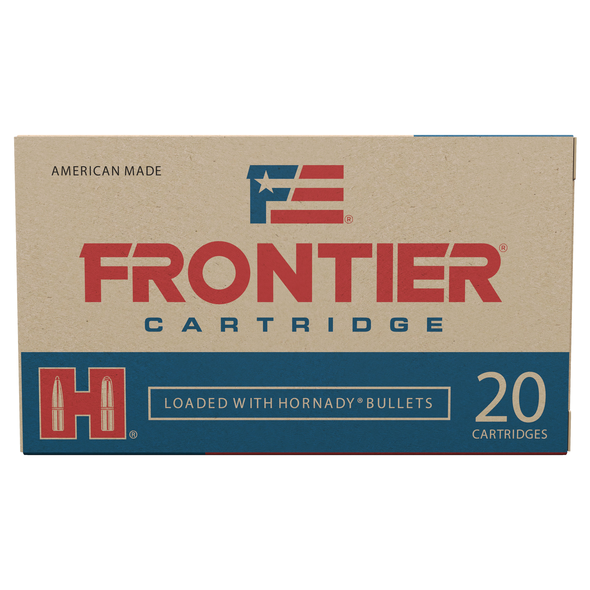 Frontier Cartridge Hornady Frontier Rifle Ammunition 7.62X51 NATO 150gr FMJ 2800 fps 20/ct