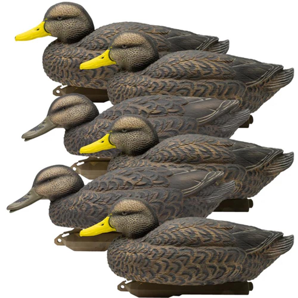 Higdon Outdoors Higdon Legacy Magnum Black Duck Decoys Foam Filled 6/ct