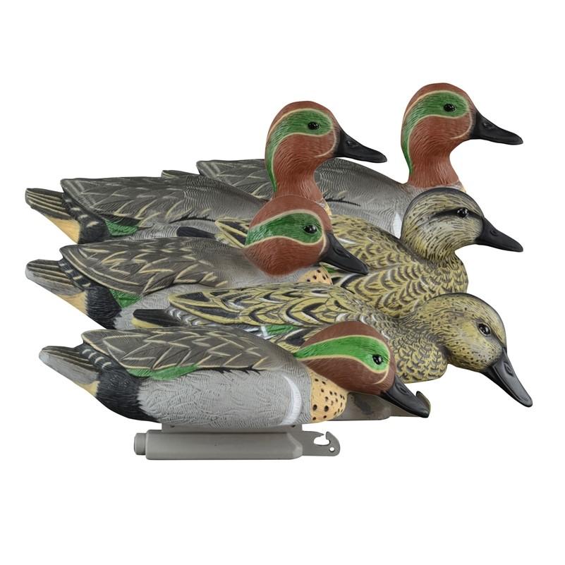 Higdon Outdoors Higdon Standard Green Wing Teal Foam Filled 6pk
