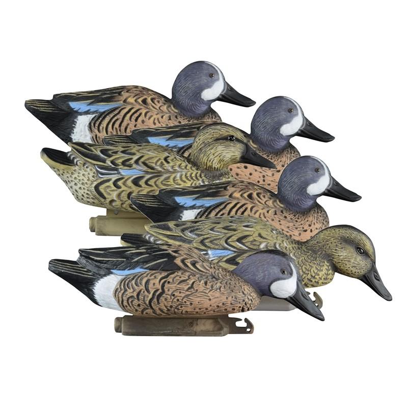 Higdon Outdoors Higdon Standard Blue Wing Teal Foam Filled 6pk