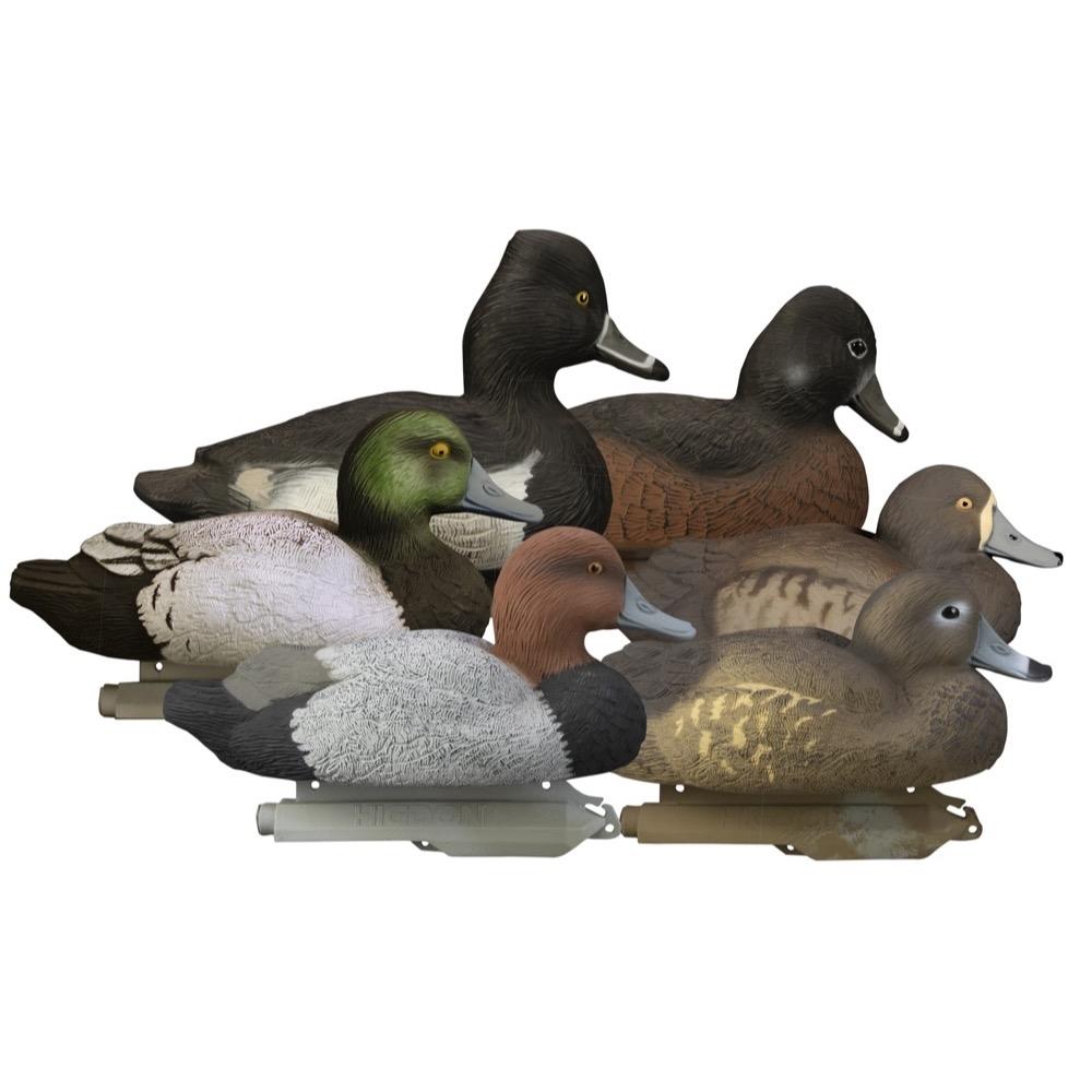 Higdon Outdoors Higdon Standard Diver Pack 2 Bluebill 2 Red Heads 2 Ring Necks
