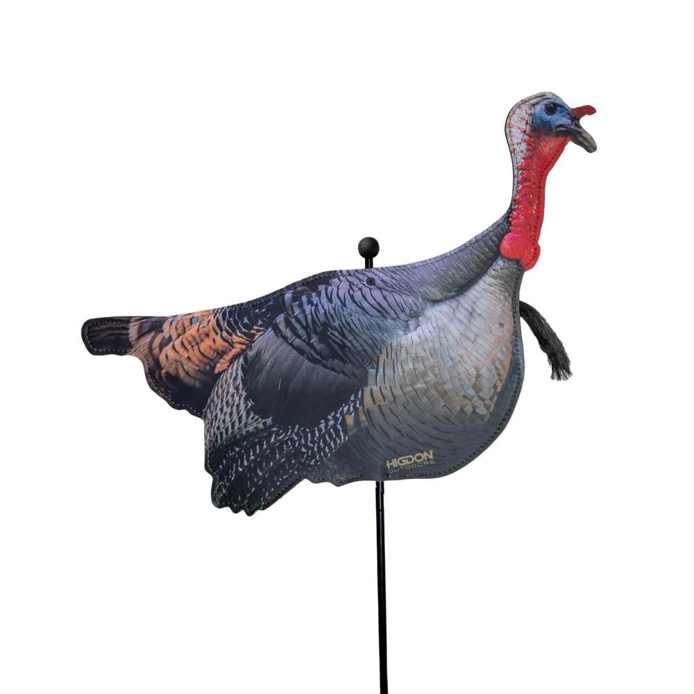 Higdon Outdoors Higdon Flex Turkey Decoy Upright Tom Silhouette