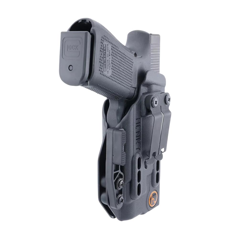 Henry Ember AIWB/IWB Holster for Glock 17/19/23 9mm Luger/.40 TLR-7 SUB Black Ambi Henry Ember AIWB/IWB Holster for Glock 17/19/23 9mm Luger/.40 TLR-7 SUB Black Ambi
