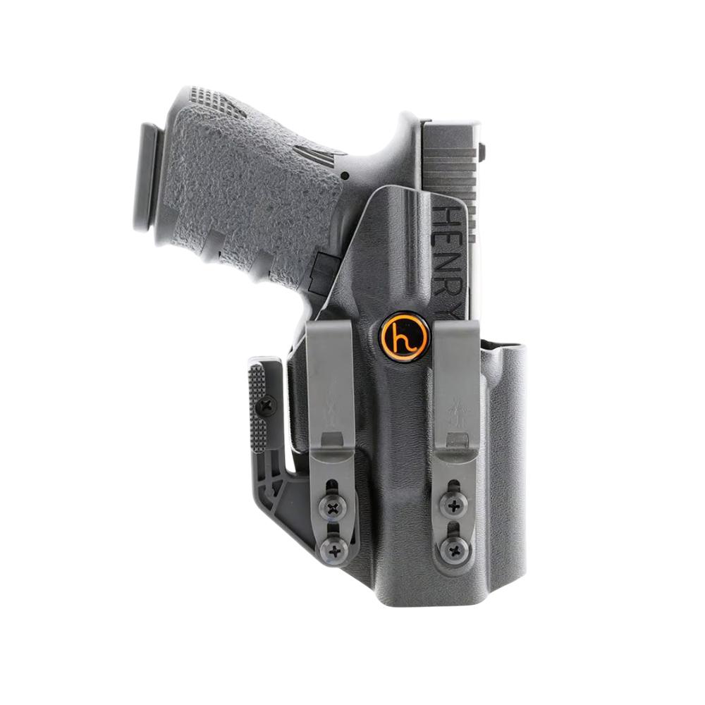 Henry Holsters Henry Cipher AIWB/IWB Holster for Glock 19/19x/45 Black Ambi