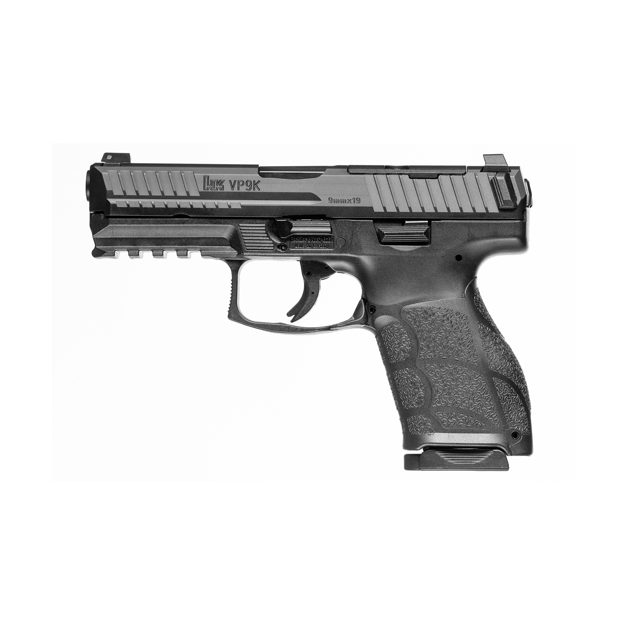 Heckler and Koch (HK USA) H&K VP9A1 K Handgun 9mm Luger 15rd Magazines (2) 4.09" Barrel Black