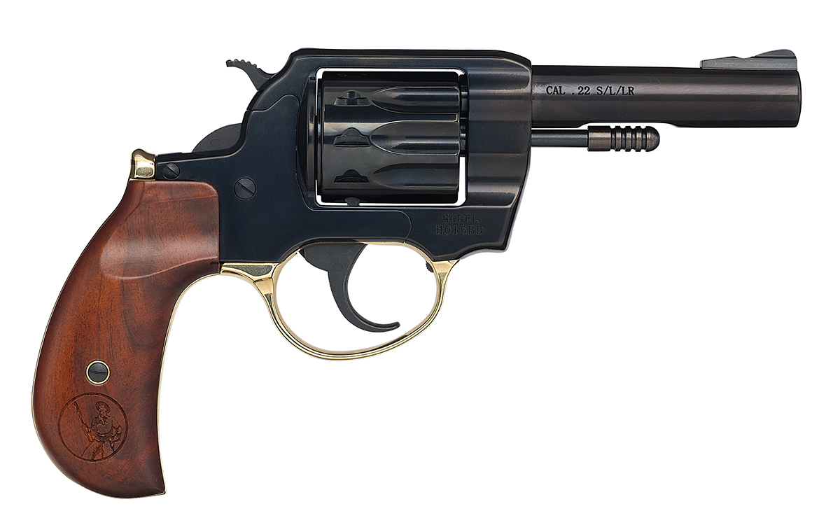 Henry Repeating Arms Company Henry Golden Boy Revolver .22 S/L/LR 10rd Capacity 4" Barrel Birdshead Grip