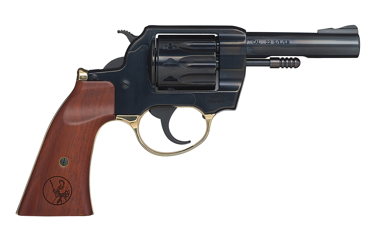 Henry Repeating Arms Company Henry Golden Boy Revolver .22 S/L/LR 10rd Capacity 4" Barrel Gunfighter Grip