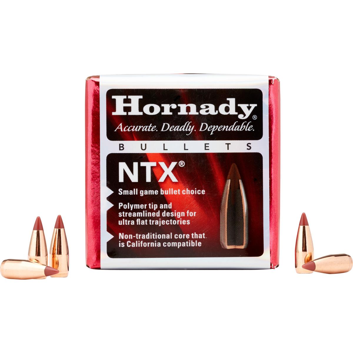 Hornady Mfg Hornady NTX Non-Leaded Rifle bullets .17 cal 172" 15.5 gr NTX 100/ct