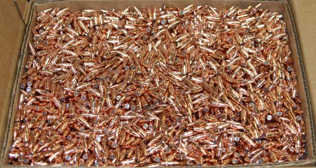 Hornady Mfg Hornady Traditional Rifle Bullets .22 cal .224" 55 gr HP 6000/ct BULK