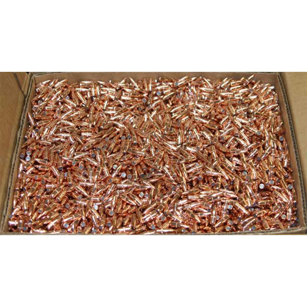 Hornady Mfg Hornady Traditional / FMJ Rifle Bullets .22 cal .224" 55 gr FMJ-BT With Cannelure (W/C)
