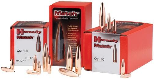 Hornady Mfg Hornady Match Bullets .22 cal .224" 75 gr BTHP- MATCH 600/ct