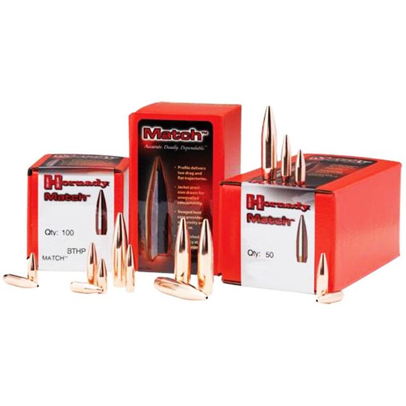 Hornady Mfg Hornady Match Bullets .22 cal .224" 75 gr BTHP MATCH 100/ct
