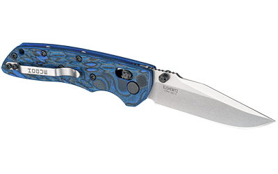 Hogue Deka 3.25" Clp Tmb G10 Blue Lv Folding Knife Hogue Deka 3.25" Clp Tmb G10 Blue Lv Folding Knife