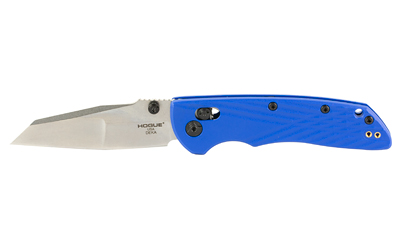 Hogue Deka 3.25" Whrnclf Tmb Ply Blue Folding Knife