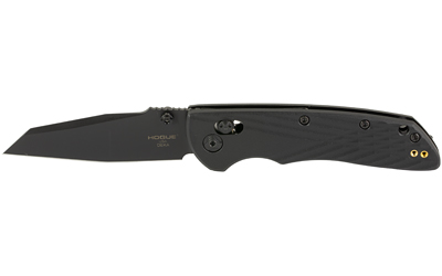 Hogue Deka 3.25" Whrnclf Black Ply Black Folding Knife