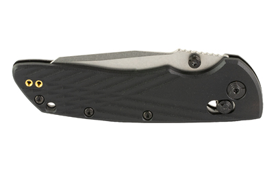 Hogue Deka Manual Folder Knife 3 1/4" Wharncliffe Blade Black and Silver Hogue Deka Manual Folder Knife 3 1/4" Wharncliffe Blade Black and Silver