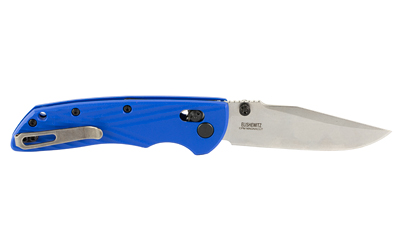 Hogue Deka Manual Folder Knife 3 1/4" Clip Point Blade Blue and Silver Hogue Deka Manual Folder Knife 3 1/4" Clip Point Blade Blue and Silver