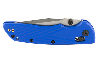 Hogue Deka Manual Folder Knife 3 1/4" Clip Point Blade Blue and Silver Hogue Deka Manual Folder Knife 3 1/4" Clip Point Blade Blue and Silver