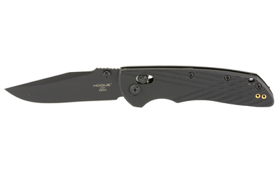 Hogue Deka 3.25" Clip Black Poly Black Folding Knife