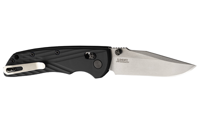 Hogue Deka Manual Folder Knife 3 1/4" Clip Point Blade Black With Thumb Studs Hogue Deka Manual Folder Knife 3 1/4" Clip Point Blade Black With Thumb Studs
