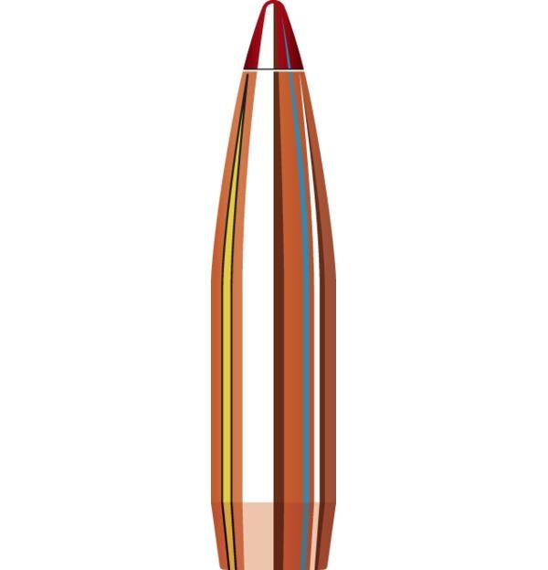 Hornady Mfg Hornady ELD-X® (Extremely Low Drag - eXpanding) Bullets 6mm .243" 90 GR ELD-X 100/ct