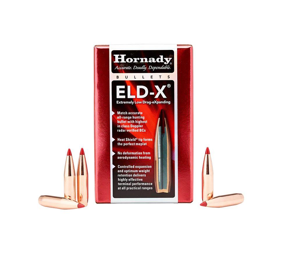 Hornady Mfg Hornady 25 Cal .257 128 Gr Eld-X (1-7.5") 100 Count