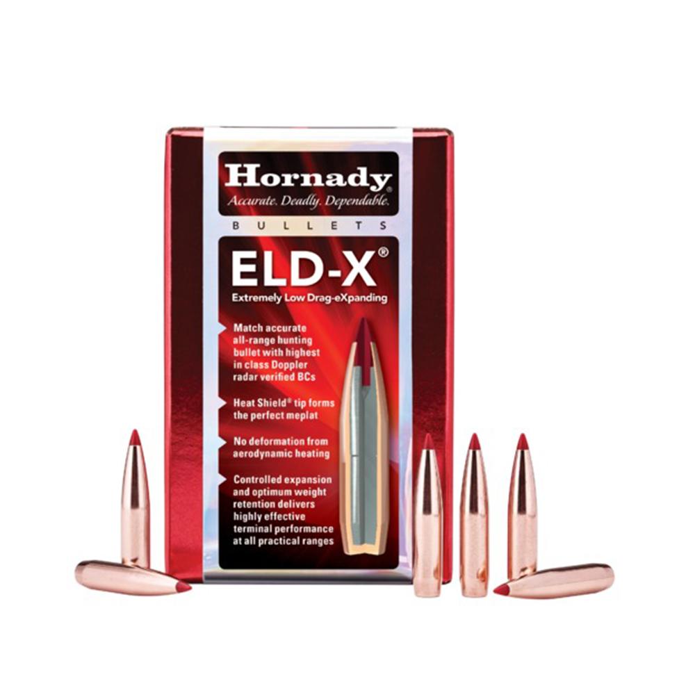 Hornady Mfg Hornady ELD-X Rifle Bullets 7mm .284" 175 gr PT 100/ct