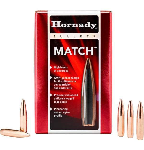 Hornady Mfg Hornady Match Bullets .308 Win .308" 155 gr BTHP 100/ct