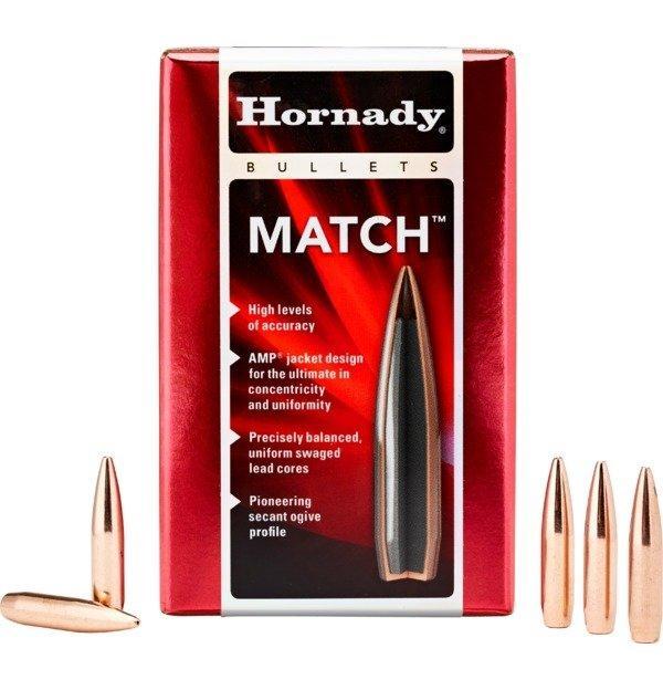 Hornady Mfg Hornady Match Bullets .30 cal .308" 168 gr BTHP 250/ct