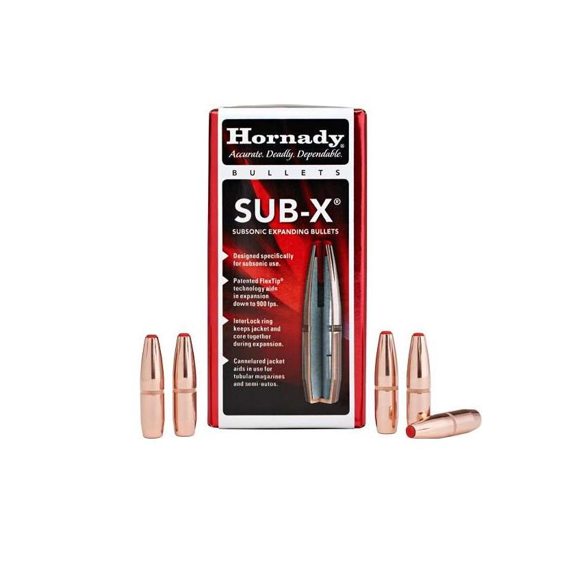 Hornady Mfg Hornady Sub-X Subsonic Expanding Bullets 7.62X39 .3115" 255 gr 100/rds