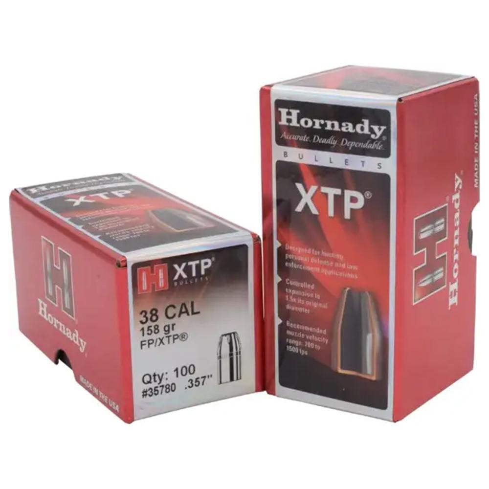 Hornady Mfg Hornady Handgun Bullets .38 cal .357" 158 gr XTPFP 100/ct