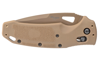 Hogue Sig K320 M17 3.5" Dp Srt Cy Tn Folding Knife Hogue Sig K320 M17 3.5" Dp Srt Cy Tn Folding Knife