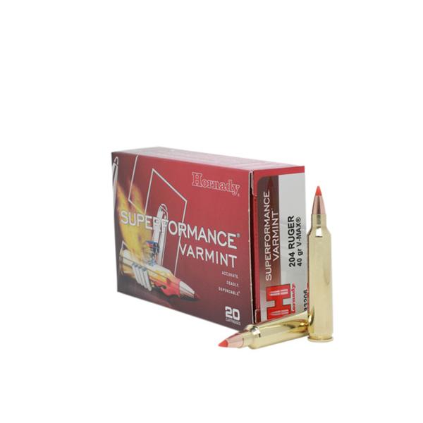 Hornady Mfg Hornady Sf 204RUG 40GR V-Max 20/200