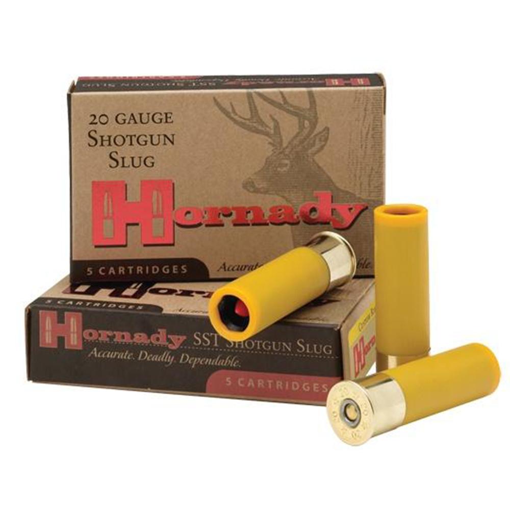 Hornady Mfg Hornady SST Slug 20 ga 2 3/4" 250 gr Slug 1800 fps 5/ct