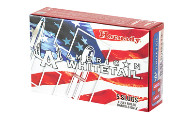 Hornady Aw 12ga 2.75" 325GR Slug 5/100 Rifled Slug Hornady Aw 12ga 2.75" 325GR Slug 5/100 Rifled Slug