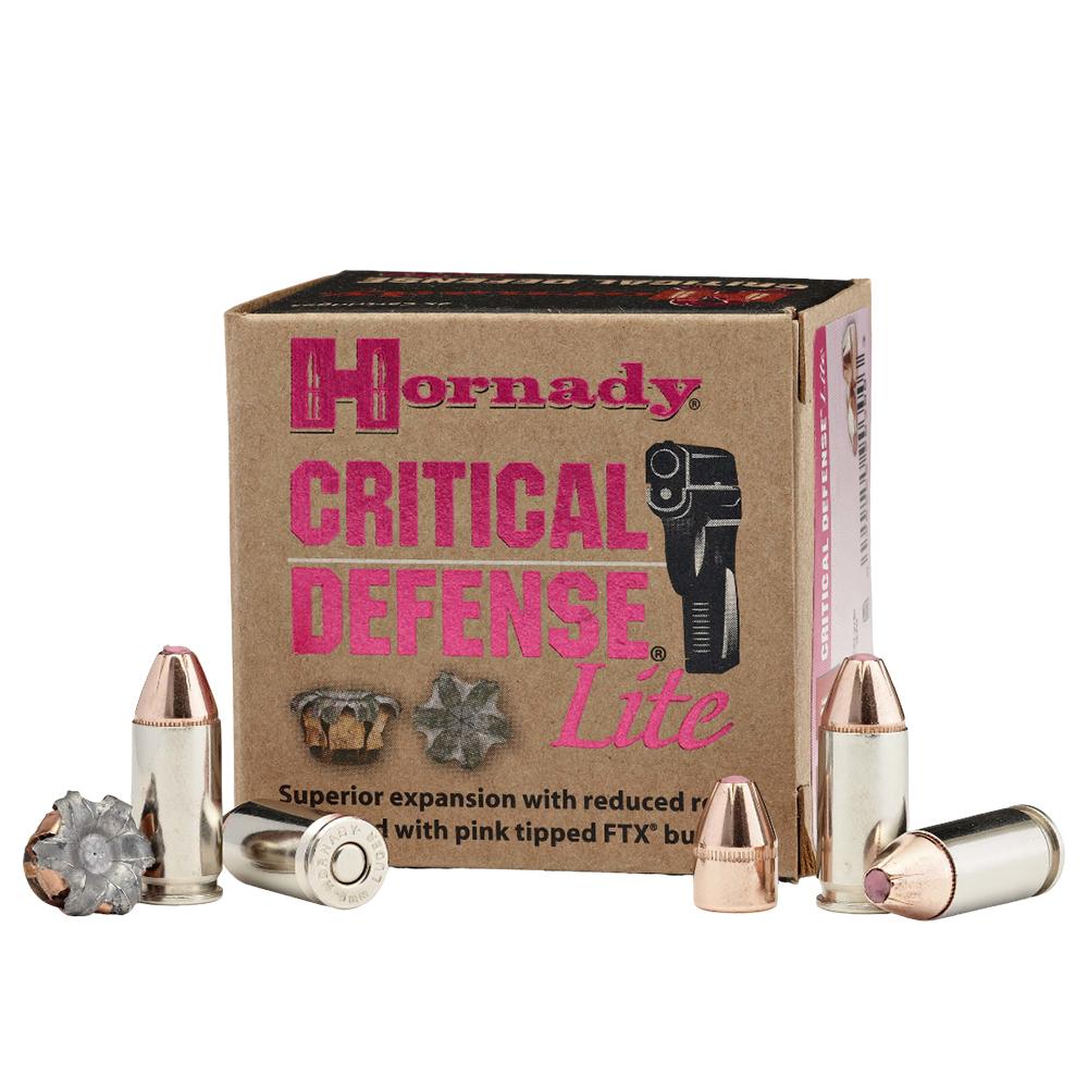 Hornady Mfg Hornady Cd 9mm 100GR Ftx Lite 25/250 FlexTip