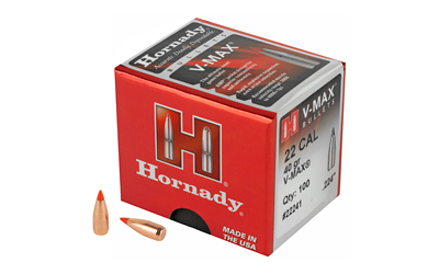 Hornady V-MAX Bullets .22 cal .224" 40 gr V-MAXBT 100/ct