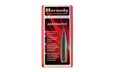 Hornady Aeromatch Rifle Bullets 6mm .243" 105 gr BT 100/rd