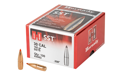 Hornady SST Bullets .30 cal .308" 165 gr SST 100/ct