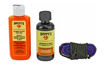 Hoppe's 1.2.3. Done 22 Caliber Pistol Cleaning Kit Clam