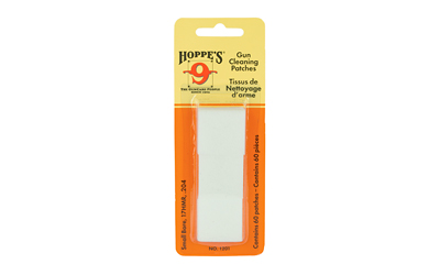 Hoppe's Patches Small Bore 17 HMR .204 Patches - 60/ct