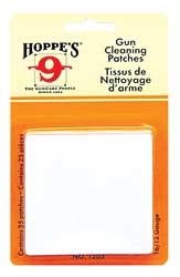 Hoppe's Patches 16/12 Gauge - 25/ct