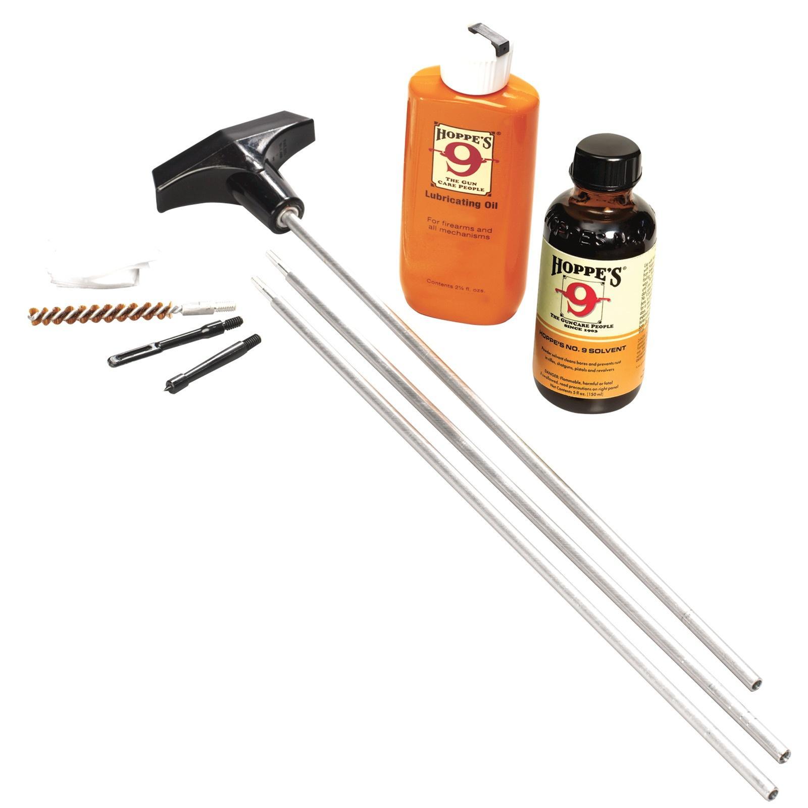Hoppe's Premium Rifle and Shotgun Cleaning Kit with Aluminum Rod