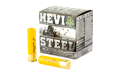 Environ Metal Inc HEVI-Shot HEVI-Steel Shotshells 20 ga 3" 7/8 oz 1400 fps #3 25/ct