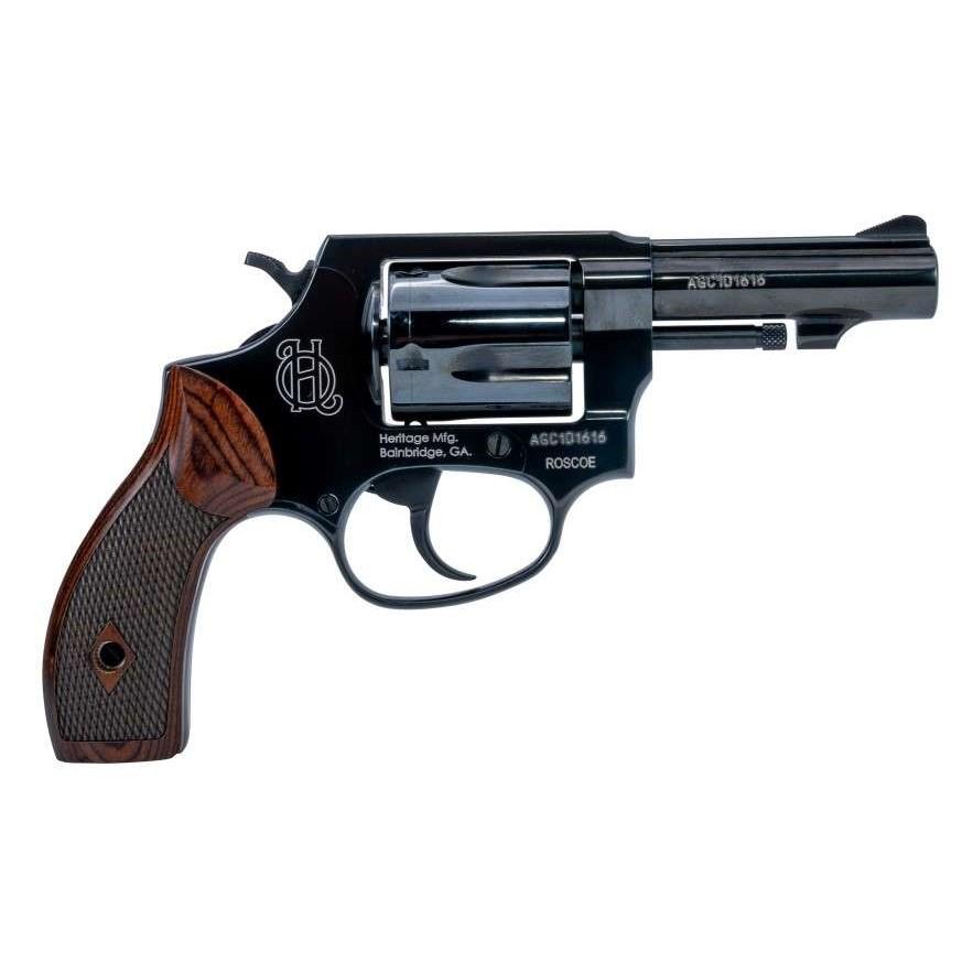 Taurus International - Heritage Taurus Roscoe 38SPL Bl/wd 3" 5RD Revolver